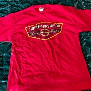 Harley-Davidson Bahamas It's Better Short Sleeve Shirt Men's Size Large Myrtle